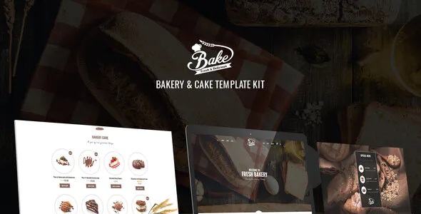 Best Bakery & Cake Elementor Template Kit