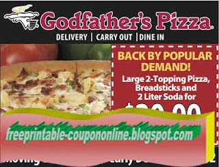 Free Printable Godfathers Pizza Coupons