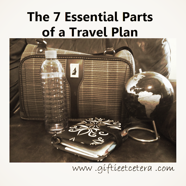 travel, planning, organize, globe, carry-on bag, water bottle