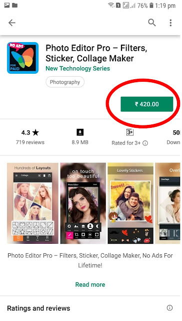  best paid Camera  apps free for android  Top 5 best paid Camera apps free for android 2019