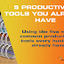 Five Tools Everybody Looking For Productivity Should Be Using