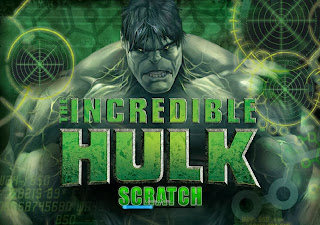 Incredible Hulk Scratch Card