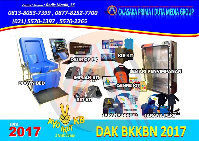 produsen alat peraga dan alkes dak bkkbn 2017 ~ cv.asaka prima