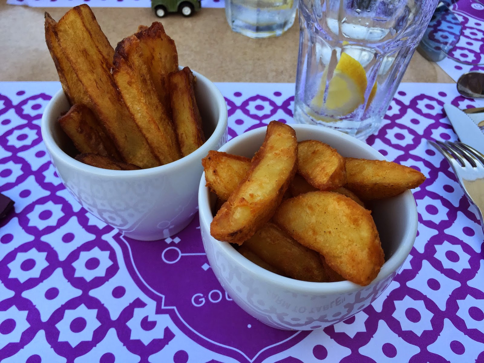 Omnia Gourmet: hand cut fries