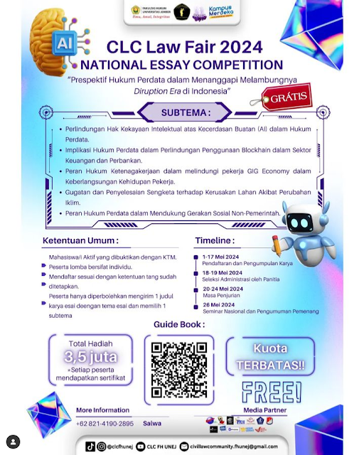 CLC LAW FAIR 2024 ESSAY COMPETITION