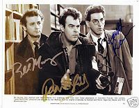 Ghostbusters photo memorabilia