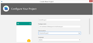 Varanasi Software Junction: Start Kotlin Project