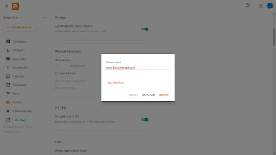 Cara Mengubah Blogspot menjadi Custome Domain di IDCloudHost