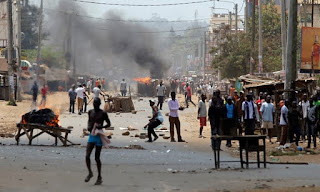 The Guardian-Clashes in Kenya after opposition leader's election fraud claim