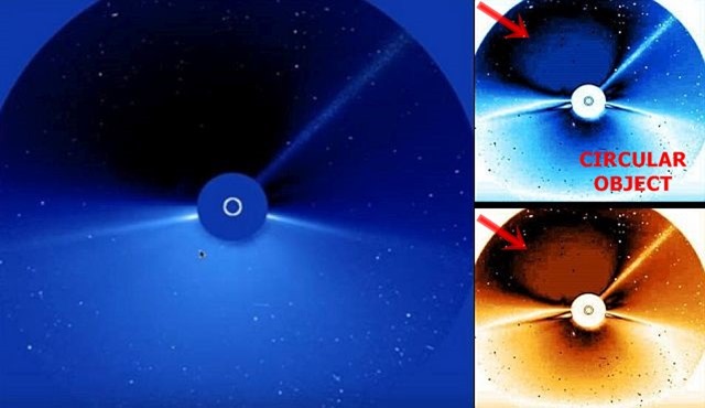 Satélite da NASA capturou o misterioso Planeta Negro Rahu na escuridão atrás do Sol