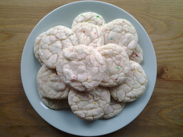 funfetti cake mix cookies