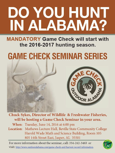  Game Check Seminar Flyer