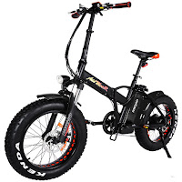 Addmotor MOTAN M-150 Platinum 20" Fat Tire Folding E-Bike Electric Bicycle, with front suspension system, 750W motor, 48v 11.6AH panasonic lithium battery, full electric or pedal assist, speeds up to 25 mph, distance range between 45-55 miles
