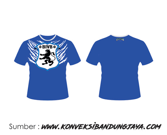 Desain Kaos Persib Jadul Vector Free Download | CDR