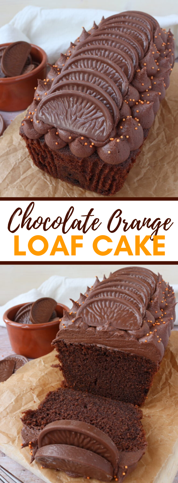 Chocolate Orange Loaf Cake #desserts #sweets