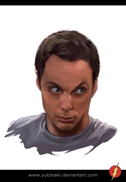 Sheldon Cooper Jim Parsons paintings