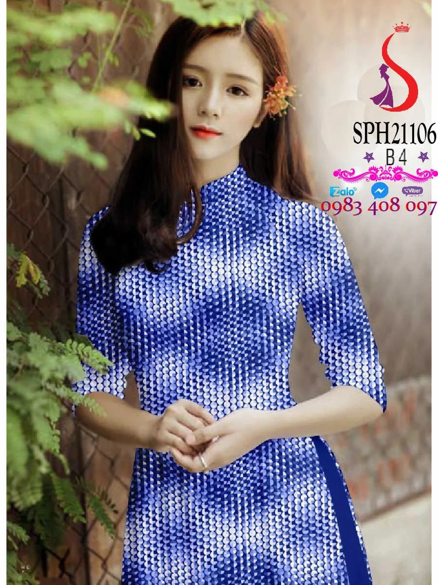 Chiếc áo dài 3d đẹp đến nổi bạn phải OA lên ST102119