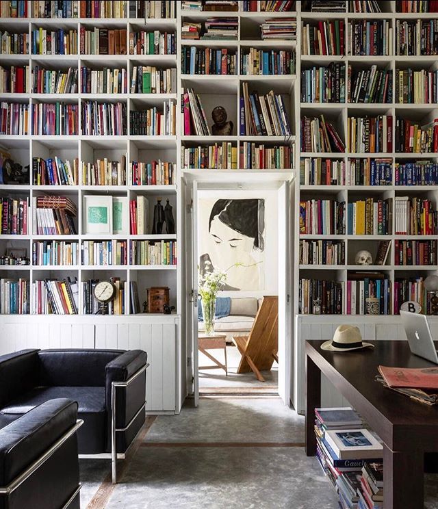 70 Desain  Terbaik Perpustakaan  Minimalis di Rumah 