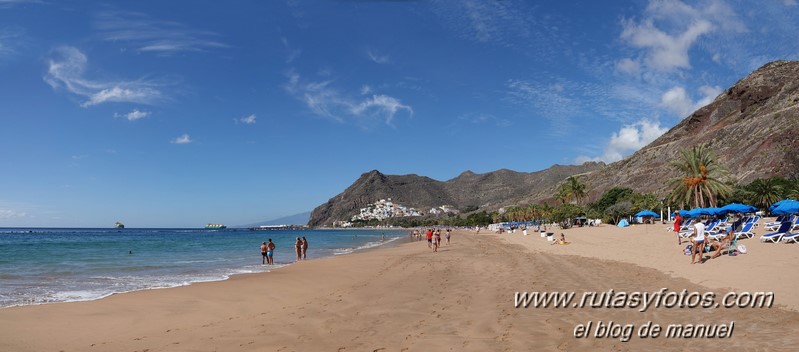 Puerto de la Cruz - Las Teresitas - Macizo de Anaga - Roque de las Bodegas - Punta del Hidalgo