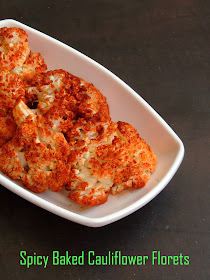 Baked Cauliflower florets