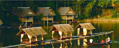 kampung sampireun garut menuju bungalow