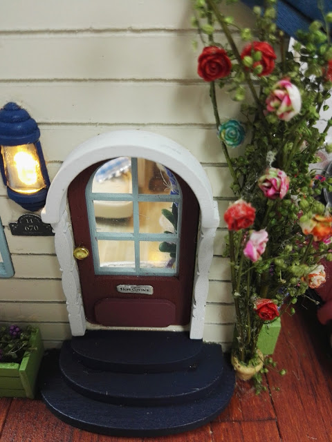 Diy dollhouse miniature Lavander- Casa delle bambole fai da te