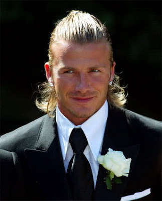 david beckham hairstyles. David Beckham Long hairstyles