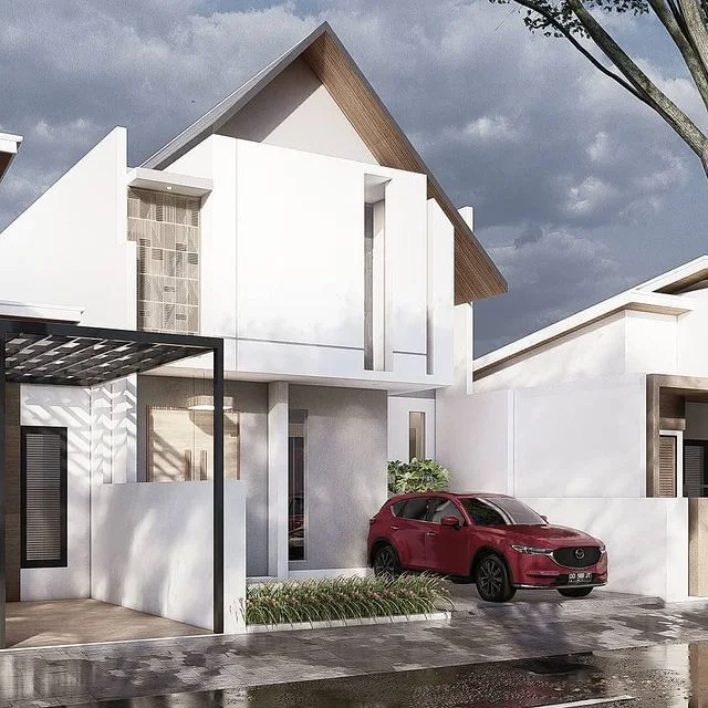 desain rumah bagian depan