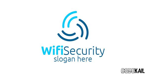 Wifi Security Logo Template