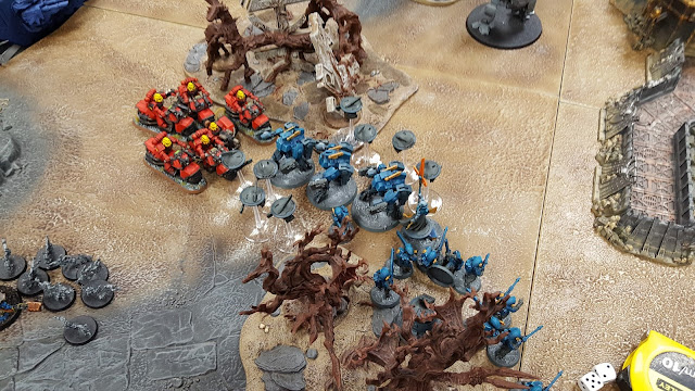 fate of konor battle report space marine blood angels tau t'au tyranid ultramarines dark angels imperial guard redemptor dreadnought thousand sons magnus the red astramis