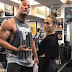 The Rock y Jennifer López derriten las redes con fotos en el gym 