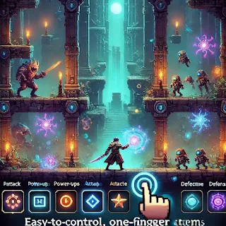 Gameplay Work in Ruins Story android game