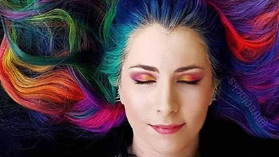 Todos los colores del arcoíris en el cabello: ¿cómo se hace?, Aprenda toda la Técnica con estos tutoriales y ejemplos                                                                                   