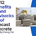 Twelve Benefits and Drawbacks of Precast Concrete 