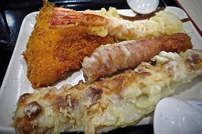 Tamoya Udon, tempura