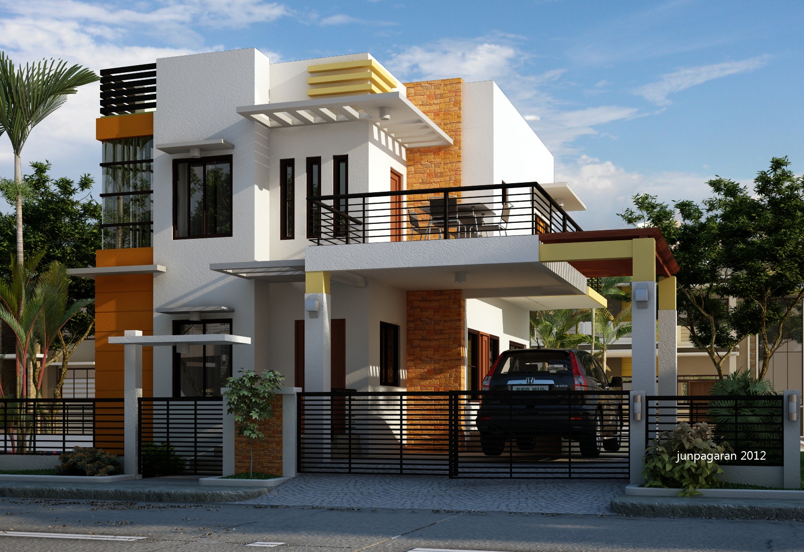 Rumah Minimalis Modern 2 Lantai Di Lahan Sempit Kumpulan Model