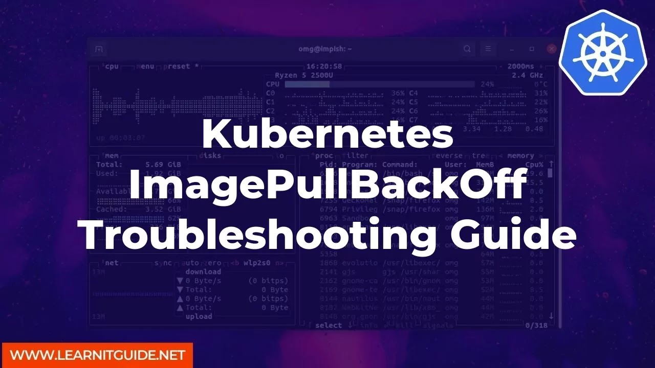 Kubernetes ImagePullBackOff Troubleshooting Guide