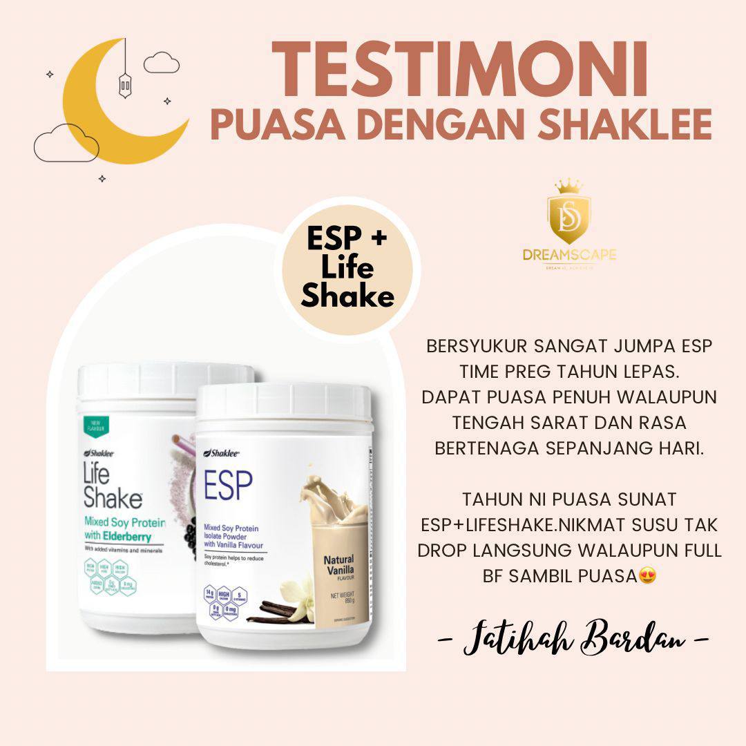 Pengalaman Berpuasa Dengan ESP Shaklee