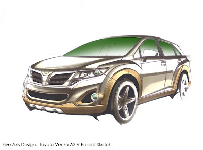 Toyota Venza SEMA Tuning Bodykit 