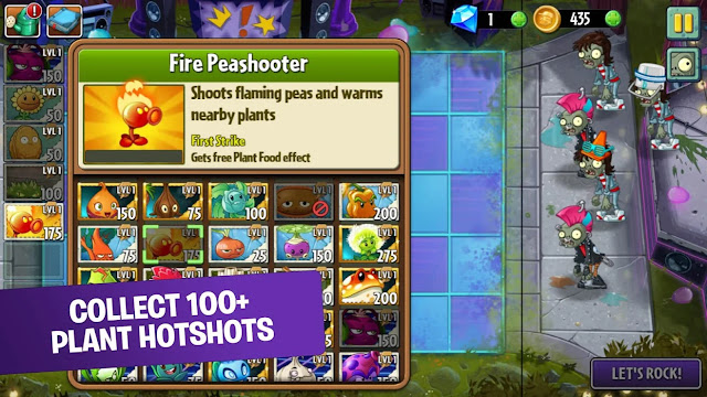 Tải Game Plants vs Zombies 2 Free MOD APK (Vô Hạn Tiền, Kim Cương, Max Level)