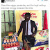 Meet the Guy Who Wears Suit to Sell Fried Egg & Noodles On the
Road In Lasgidi