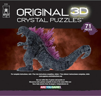 University Games Godzilla Ultra Deluxe Original 3D Crystal Puzzle 01