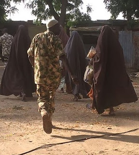 EXCLUSIVE Photos Of Chibok Girls Just RELEASED On Their Way to Borno