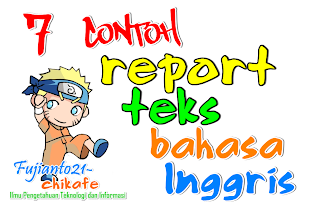 7 Contoh Report Text Bahasa Inggris Terbaru