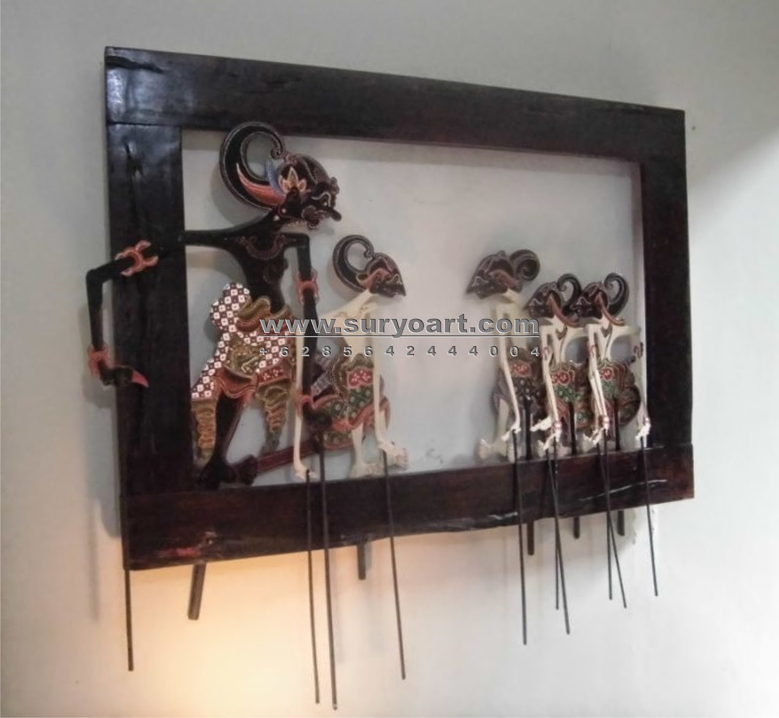 Jual Wayang Kulit Java Handicrafts SURYOART HIASAN DINDING