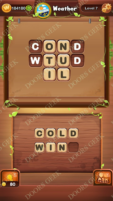 Word Bright Level 7 Answers, Cheats, Solutions, Walkthrough for android, iphone, ipad and ipod