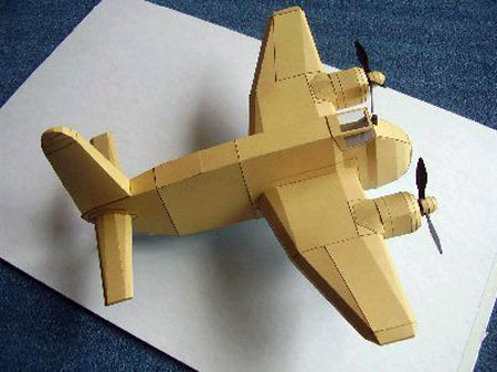 SD Henschel Hs 129 Papercraft