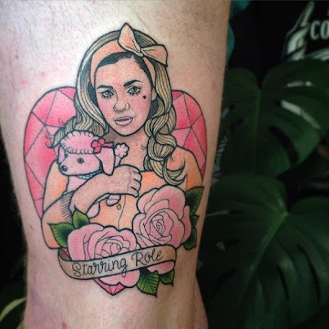 Kat Weir's Lovable Neo Traditional Pop Culture Tattoos