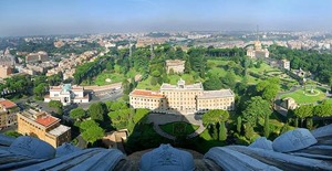 Vatican City Gardens by MarcelGermain