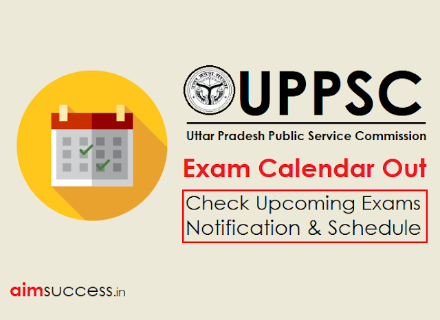 UPPSC Exam Calendar 2018 